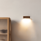 LumaWood - Geometrische LED Bedlamp met Touch Dimming